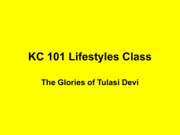 Charu_Pr_Various_-_Glories_of_Tulasi_Devi - Audio