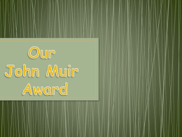 John Muir Award (1)