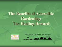 The Benefits of Accessible Gardening