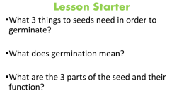 Lesson 8- Vegetative vs Artificial propagation