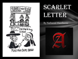 Scarlet Letter Power Point