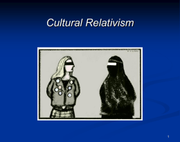 Against Cultural Relativism