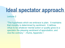 The Ideal Spectator