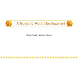 A Guide to Moral Development