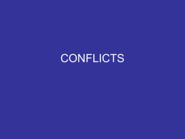 conflicts - WordPress.com