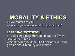 morality & ethics - bkenglishatmelville