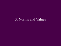 Norms-and-Values