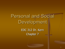 312 7 Personal and Social Development