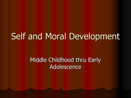 Self and Moral Development Class 6