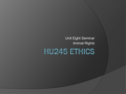 HU245 Ethics