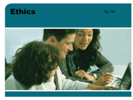ethics - CRMCA