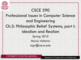 CSCE 330 Programming Language Structures