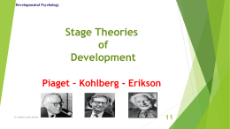 Stage Theories of Development