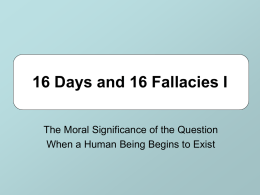 16 Days and 16 Falla.. - Buffalo Ontology Site