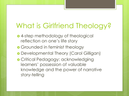 What is Girlfriend Theology?