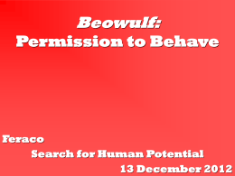 Permission to Behave