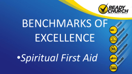 Spiritual First Aid (PowerPoint Presentation)