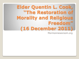 PP13 Cook, The Restoration of Morality and Religious Freedomx