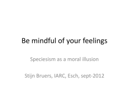 Be mindful of your feelings - Stijn Bruers, the rational ethicist