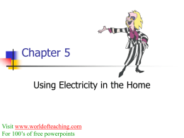 Household Electricity