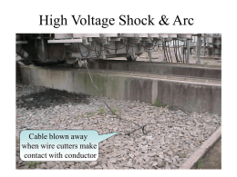 High Voltage Shock Effects