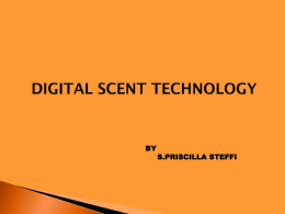 Digital scent technology