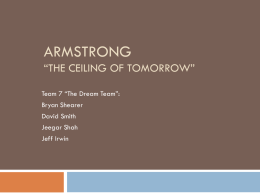 Armstrong *The Ceiling of Tomorrow