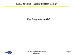 (ADS) Eye Diagrams