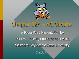 AC-Circuits