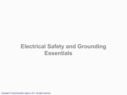 Bonding and Grounding Electrical Equipment Grounding