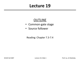 Lecture 19 - EECS: www
