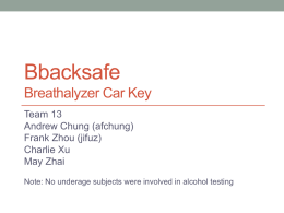 Bbacksafe Breathalyzer Car Key