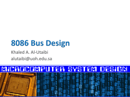 The 8086 Busy System