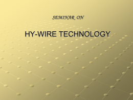save-Hy-Wire Car - ROYAL MECHANICAL
