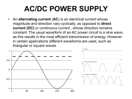 2. AC/DC POWER SUPPLY
