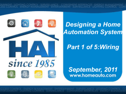 Hi-Fi 2 - Home Automation, Inc