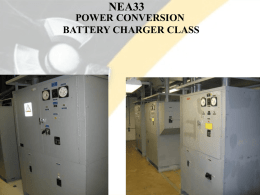 Power Conversion Battery Charger Class