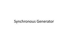 Synchronous Generator