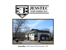 JESSTEC INDUSRIES INC. - Jesstec Industries Inc