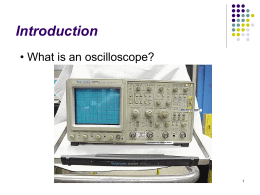 Oscilloscopes - ResearchGate