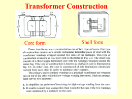 Classification of transformers according to turn ratio