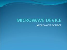 MICROWAVE DEVICE