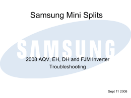 Owner's/2009 Samsung Troubleshooting Guide