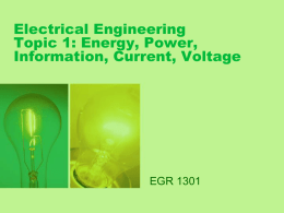 Energy Production Basics - University of Mary Hardin–Baylor