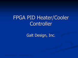 Galt Design PID controller