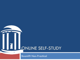 ONLINE SELF-STUDY - Environment, Health and Safety