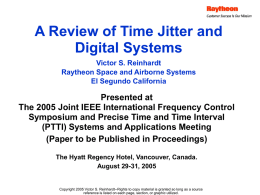 Time Jitter and Digital Systems FCS2005