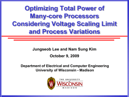 Presentation kit - University of Wisconsin–Madison