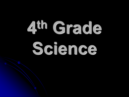 4th Grade Science - Prince William County Public Schools