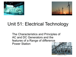 Unit 51: Electrical Technology